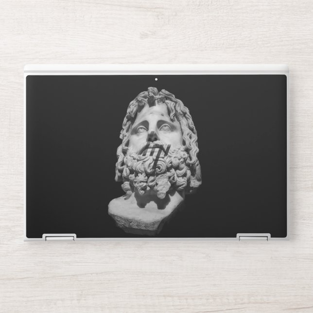 Greco Roman Bust HP Laptop Skin (Front)