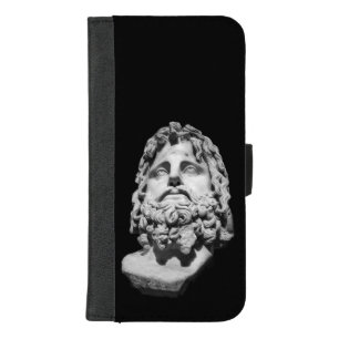 Greco Roman Bust iPhone 8/7 Plus Wallet Case