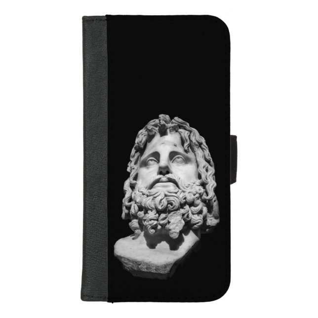 Greco Roman Bust iPhone Wallet Case (Front)