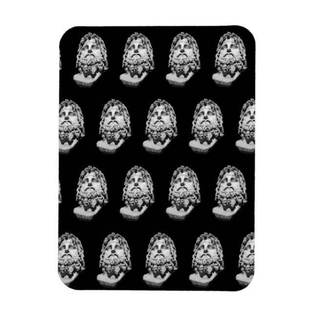 Greco Roman Bust Magnet (Vertical)