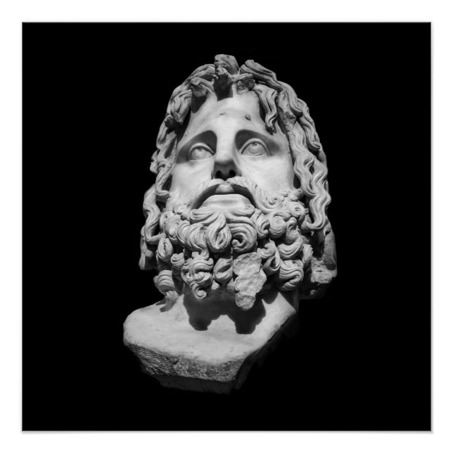 Greco Roman Bust Poster (Front)