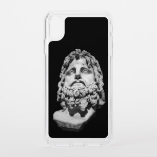 Greco Roman Marble Bust Classical Black and White Speck iPhone XS Max Case