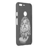 Greco Roman Marble Bust Classical Black and White  Uncommon Google Pixel XL Case (Back/Right)
