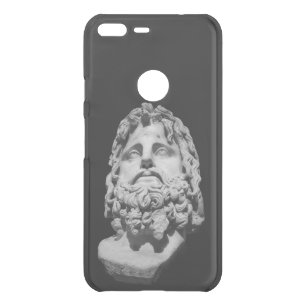 Greco Roman Marble Bust Classical Black and White  Uncommon Google Pixel XL Case