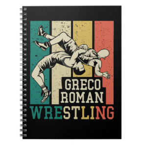Greco Roman Wrestling Fighter Wrestler Notebook