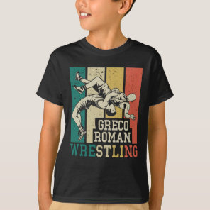 Greco Roman Wrestling Fighter Wrestler T-Shirt