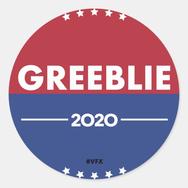 Greeblie 2020 Sticker (Front)