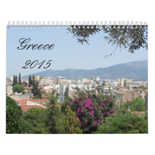 Greece 2015 calendar