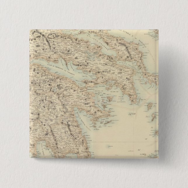 Greece 3 pinback button (Front)
