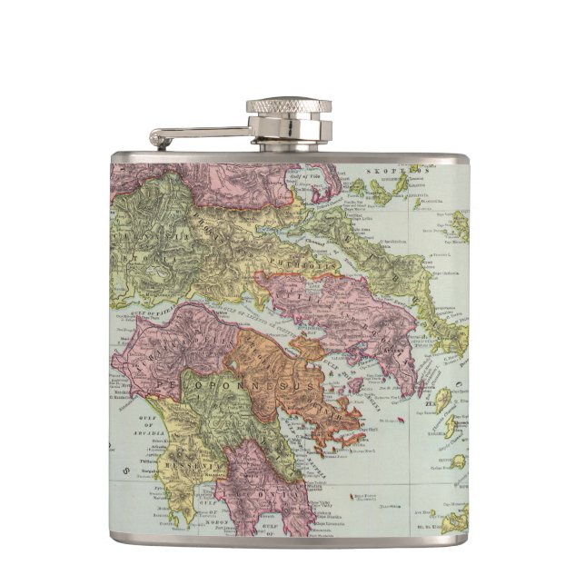Greece 4 2 flask (Front)