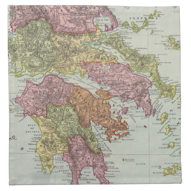 Greece 4 2 napkin (Front)