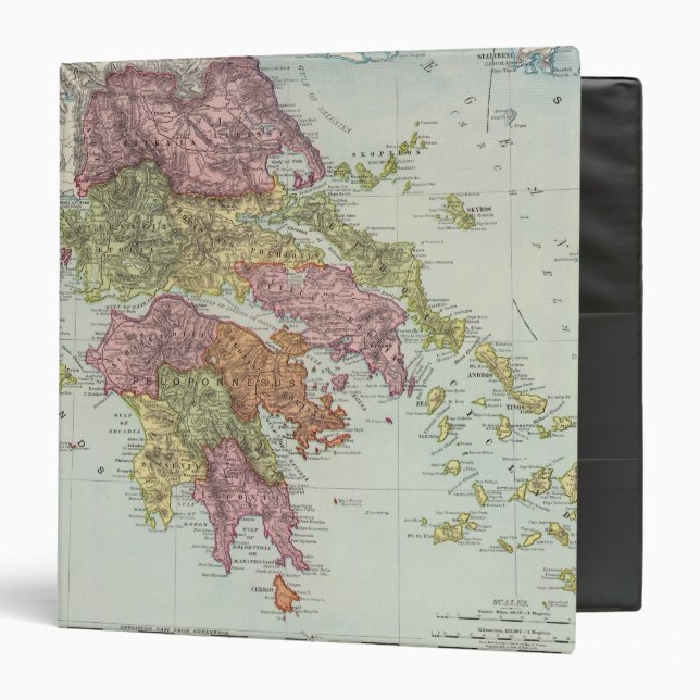 Greece 4 3 ring binder (Front/Inside)