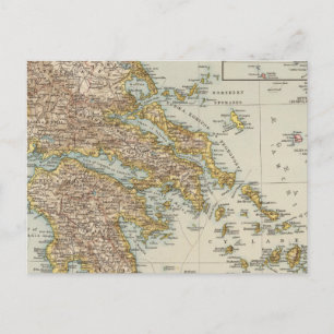Greece 4 postcard