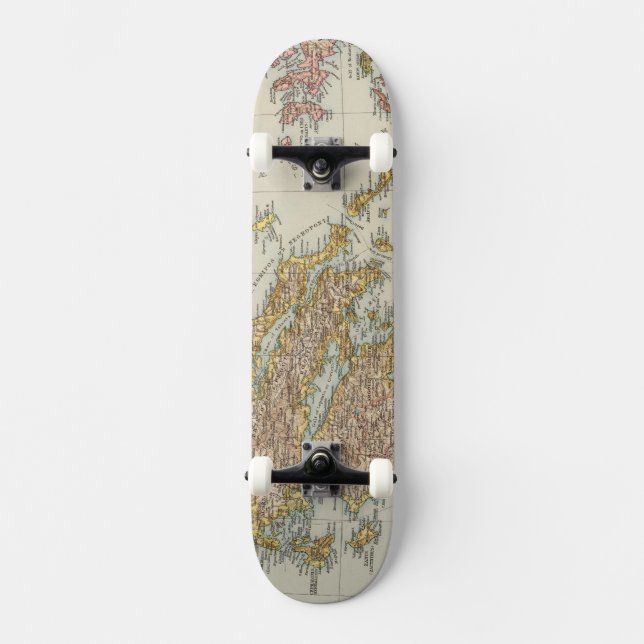 Greece 4 skateboard deck (Front)