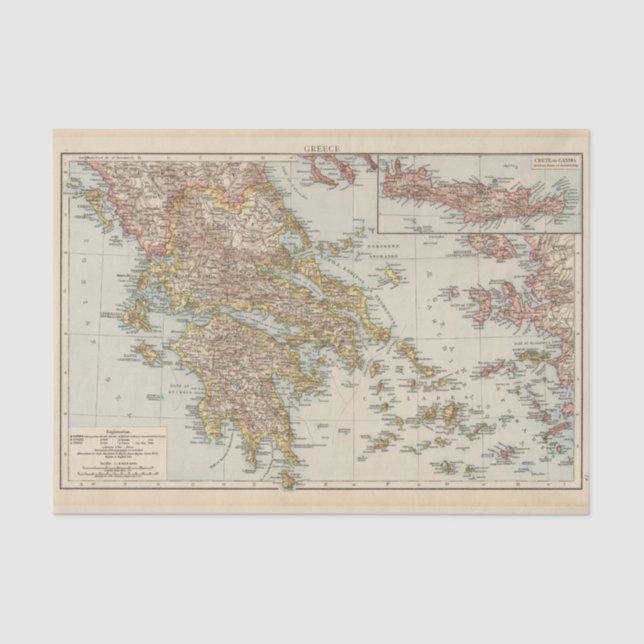 Greece 4 tissue paper (Front)