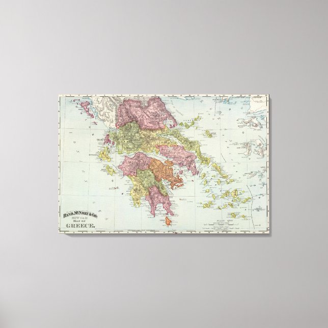Greece 6 canvas print (Front)