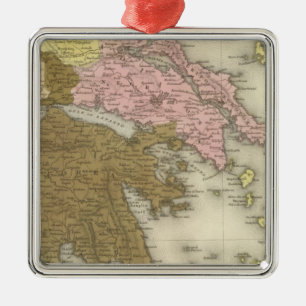 Greece 7 metal ornament