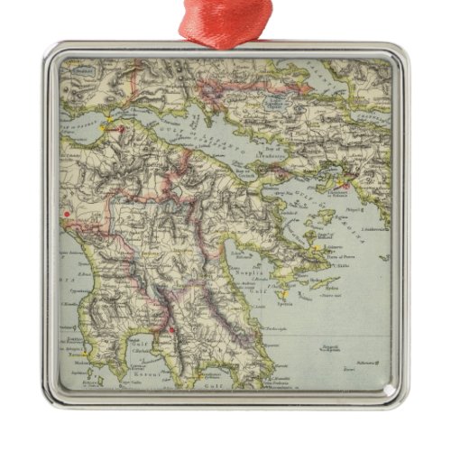 Greece 8 metal ornament