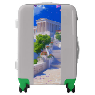 Greece Acropolis Dream – Bright Mediterranean Luggage