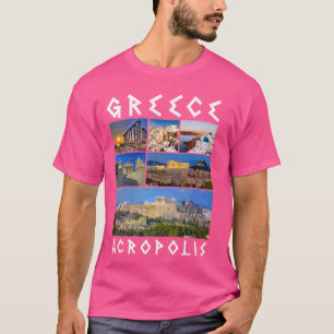 Greece Acropolis Greek Souvenir T-Shirt