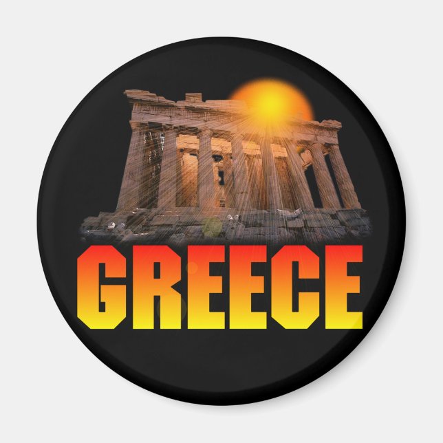 Greece - Acropolis Magnet (Front)
