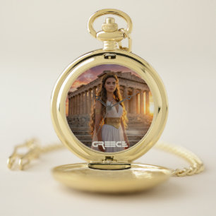 GREECE - ACROPOLIS POCKET WATCH