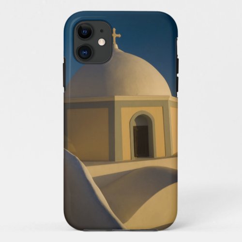Greece and Greek Island of Santorini town of 2 iPhone 11 Case
