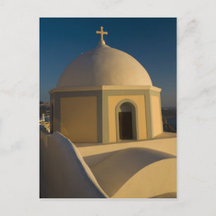 Greece and Greek Island of Santorini town of 2 Postcard