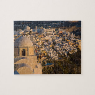 Greece and Greek Island of Santorini town of Jigsaw Puzzle