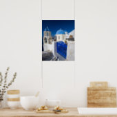 Greece and Greek Island of Santorini town of Oia 3 Poster (Kitchen)
