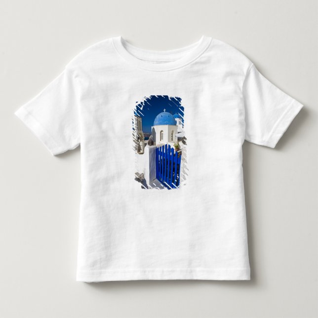 Greece and Greek Island of Santorini town of Oia 3 Toddler T-shirt (Front)