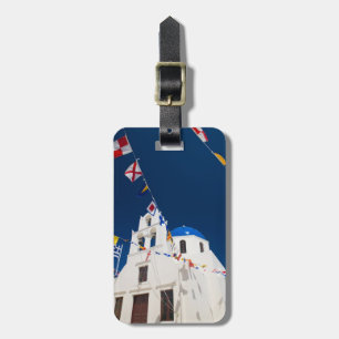 Greece and Greek Island of Santorini town of Oia 4 Luggage Tag