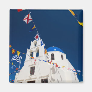Greece and Greek Island of Santorini town of Oia 4 Magnet