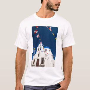 Greece and Greek Island of Santorini town of Oia 4 T-Shirt