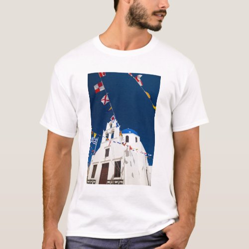 Greece and Greek Island of Santorini town of Oia 4 T_Shirt