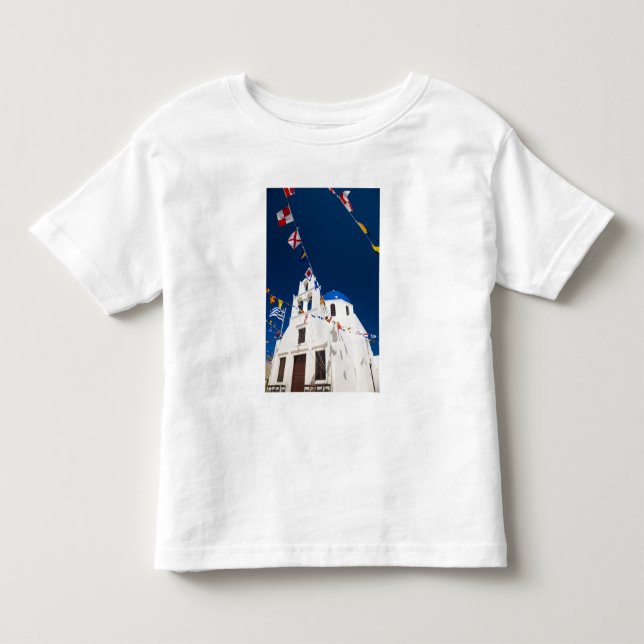 Greece and Greek Island of Santorini town of Oia 4 Toddler T-shirt (Front)