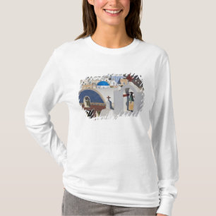 Greece and Greek Island of Santorini town of Oia 5 T-Shirt