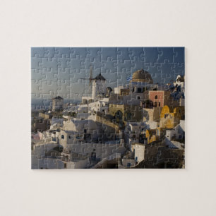 Greece and Greek Island of Santorini town of Oia Jigsaw Puzzle