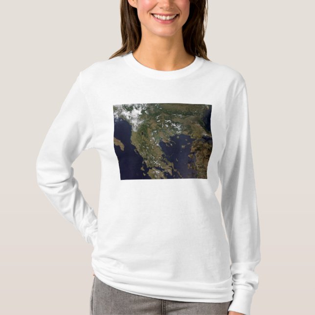 Greece and its surrounding countries T-Shirt (Front)