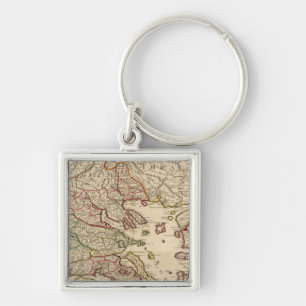 Greece and Macedonia Keychain