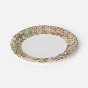 Greece and Macedonia Paper Plates