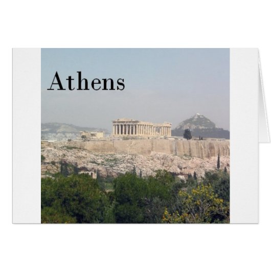 Greece Athens Acropolis Cards (Front Horizontal)