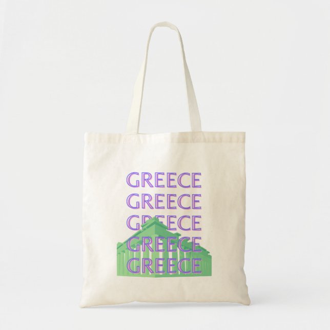 Greece, Athens Travel Art Tote Bag (Front)