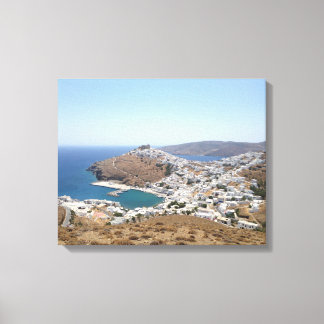 Greece, ATypes, Chora Canvas Print