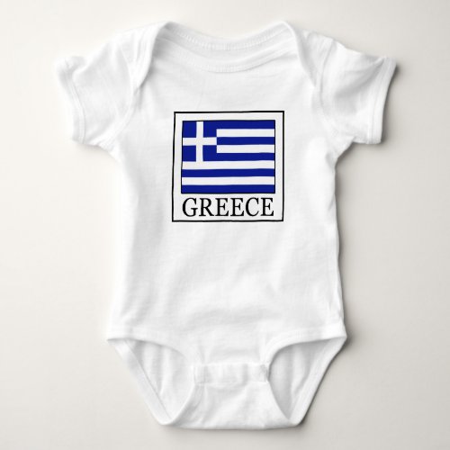 Greece Baby Bodysuit