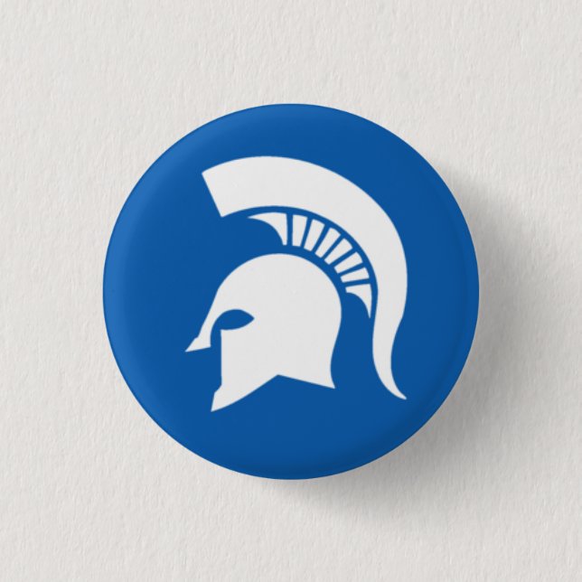 Greece Badge - Hoplite Helmet Button (Front)