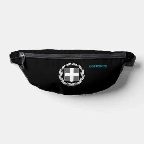 Greece bag Greek coat of arms  flag Fanny Pack