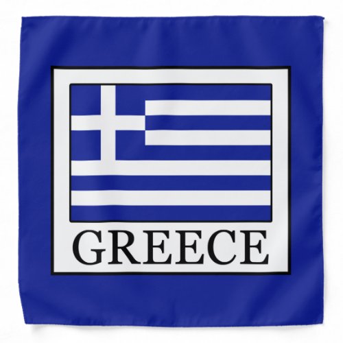 Greece Bandana