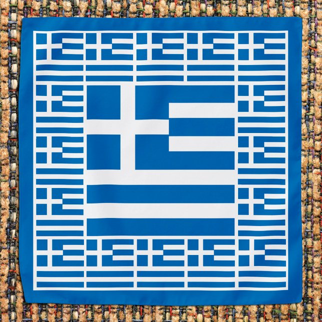 Greece bandana, Patriotic Greek Flag fashion Bandana (Creator Uploaded)