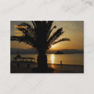 Greece Business Card